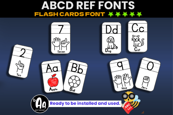 Abcd Ref Flash Cards for Web Design