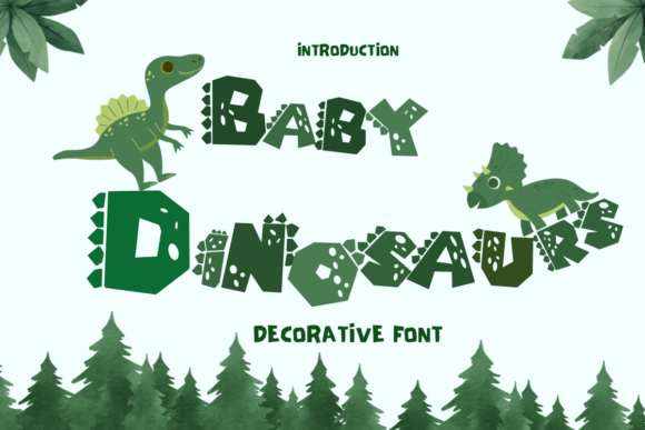 Baby Dinosaurs Font Review for Branding and Design