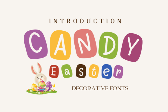 Candy Easter: A Sweet Font for Editorial Design