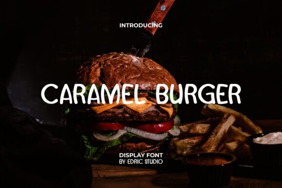 Caramel Burger Font for Web Design Projects