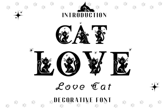 Cat Love Font: A Whisker of Charm for Creative Projects