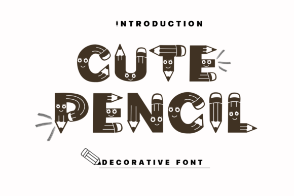 Cute Pencil Font Review for Design Projects