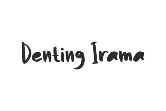 Denting Irama Display Font Review