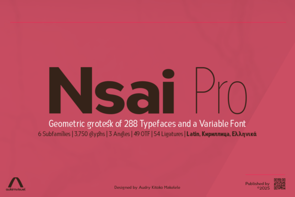 Enhance Your Brand with Nsaipro Expanded Font