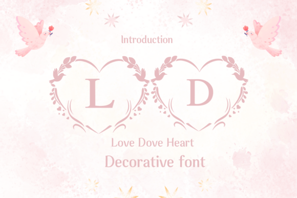 Love Dove Heart: A Decorative Font That Elevates Campaigns