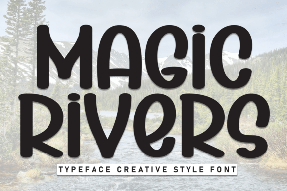 Magic Rivers Handwritten Font for Editorial Design
