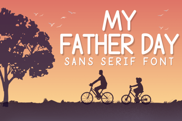 My Father Day: A Handwritten Font for Thoughtful Design