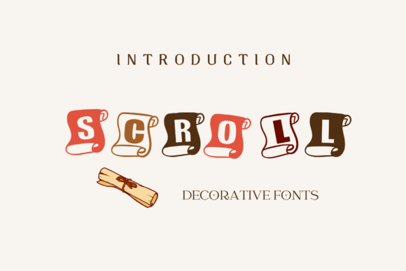 Scroll: A Decorative Font That Elevates Your Campaigns