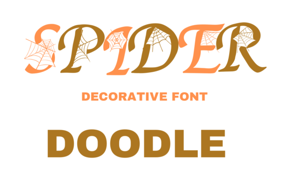 Spider Doodle: A Playful Typeface for Creative Projects