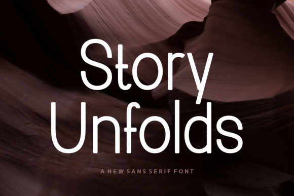 Story Unfolds: A Font That Elevates Branding with Warmth and Clarity